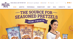 Desktop Screenshot of pretzelpete.com