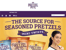 Tablet Screenshot of pretzelpete.com